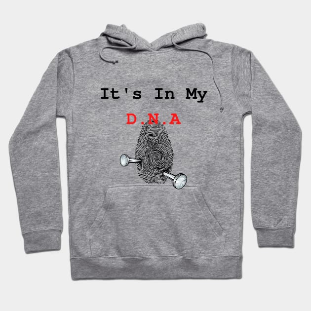 It's In My DNA,Love,fingerprint,heart,boyfriend,girlfriend,friends Hoodie by fall in love on_ink